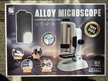 mikroskop qiyməti: “Alloy Microscope” – uşaqlar üçün stolüstü mikroskop dəsti — 3
