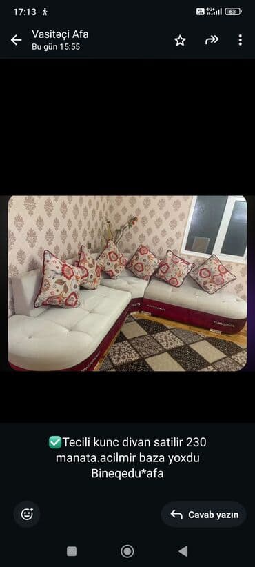 Künc divan lalafo.az -da Künc divan