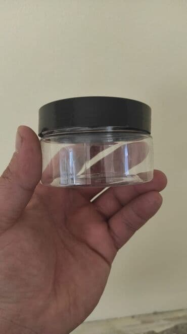 Digər mətbəx aksesuarları: Plastik kosmetik qablar – 100 ml - Material: möhkəm, yüngül və — 2