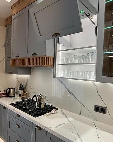 Sifarişlə ev mebeli: Metbexmebeli bu modeli sifaris edebilersiniz.20 gune tehvil — 6