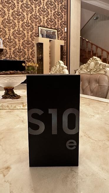 Samsung Galaxy S10e, 128 GB, rəng - Qara, Düyməli, Sensor, Barmaq izi