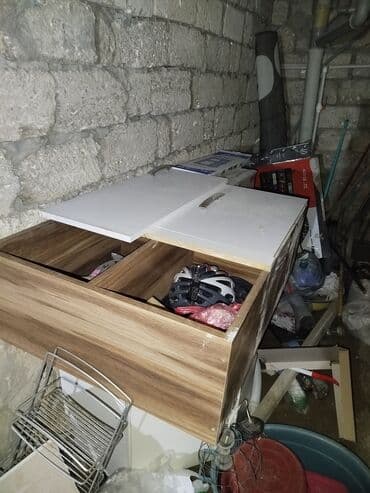 Qida məhsulları: Mətbəx divar şkafı - Material: laminat/LDSP korpus, ağ MDF/LDSP — 2