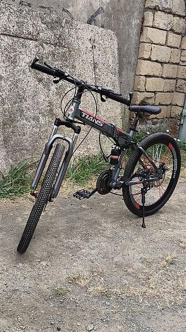 İdman və hobbi: MTB tipli qatlanan velosiped – TIANS - Qatlanan alüminium gövdə — 4