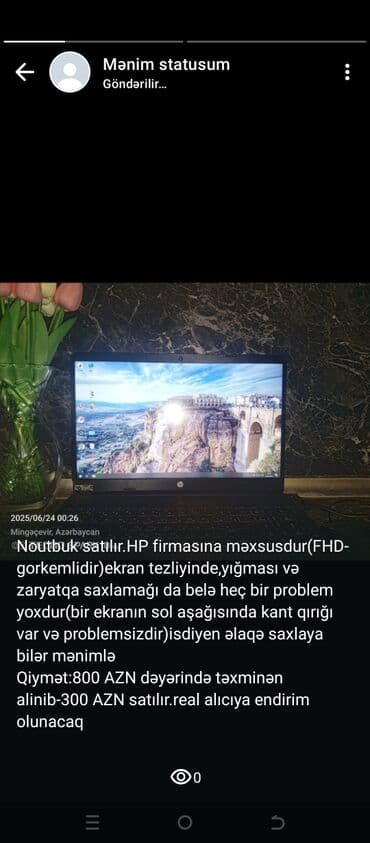 xiaomi notebook baku: HP 15 ", 128 GB — 1