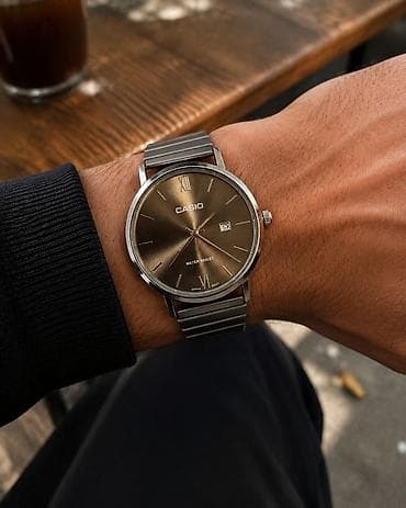 Qol saatları: Casio kişi qol saatı – minimalist klassik dizayn - Brend: Casio - — 2