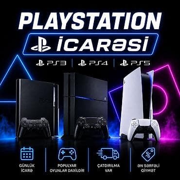 playstation kirayə: ✅Azərbaycanın Ən Ucuz Playstation İcarəsi✅ 🖊️Münasib Şərtlər🖊️ ⏱️İş — 1