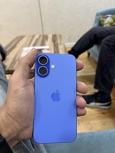 iphone 10: IPhone 16, Mavi, Face ID — 6