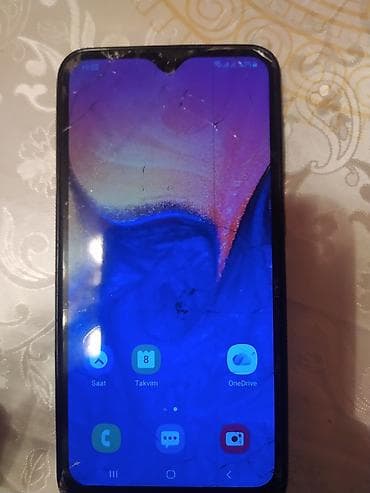 damla su filteri: Samsung Galaxy A10, 32 GB, rəng - Mavi, Qırıq — 5