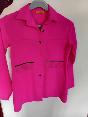 hicab geyimleri 2020: Qadın koftası – parlaq fuşya rəngi - Marka: Essa Collection (etiketdə — 1