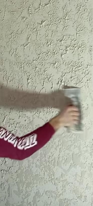 Dekorativ suvaq və teksturalı boya işi – “qaynaqlı/çınqıllı” faktura — 6