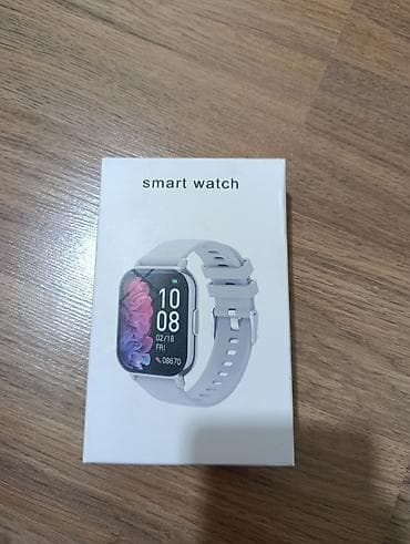 Smart qolbaqlar: Smart saat, Smart, Sensor ekran, rəng - Boz — 1