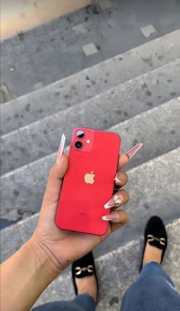 IPhone 12 mini, 256 GB, Qırmızı, Face ID