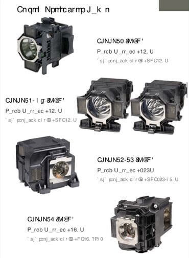 powerful tv: Məhsul: Proyektor lampaları və lampalı modul blokları Təsvir: - — 8