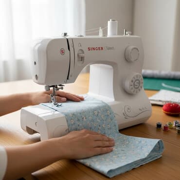 daraqli utu feni: Tikiş maşını Müğənni, İşlənmiş,Elektromexaniki, 1 saplı, Pulsuz çatdırılma — 2