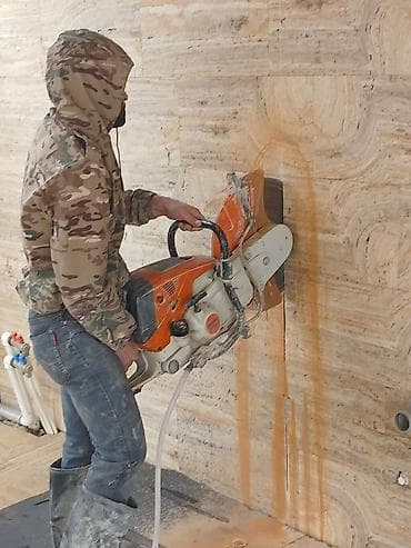 qapi ve pencere: Beton kəsmə və dəlik açma xidməti - Dəqiq kəsim: dəmir-beton döşəmə — 8