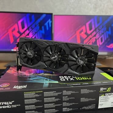 rtx 2060 super baku: Videokart Asus GeForce GTX 1080, 8 GB, İşlənmiş — 1