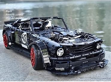 mc oyuncaq: Konstruktor lego "Pultlu Mustang" 🏎 🔹️Həm pult 🎮, həm də telefondan — 3