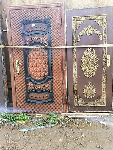 heyet qapi: Metall qapılar – dekorativ və klassik modellər - Material: qalın — 1