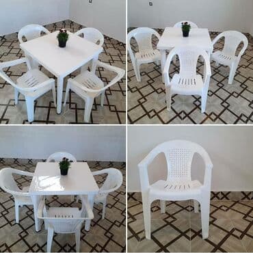 arendaya pub restoran: 4 neferlik stol stul desti stol stul desti qalin ve keyfiyetli modeldi — 1