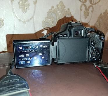 📷 Fotoaparat Satılır – Canon D650 Canon EOS 650D modeli satılır. 💰 — 4