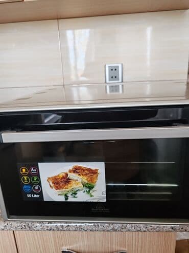 itimat elektrikli soba: Духовка Itimat, Электрическая, цвет - Серебристый, Отдельностоящая, Новый — 3