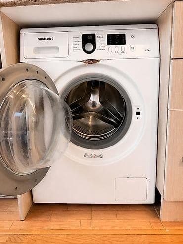 islenmis soba: Paltaryuyan maşın Samsung, 6 kq, İşlənmiş, Avtomat, Qurutmasız — 3