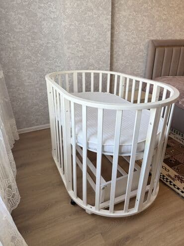 işlenmiş iran peci: Oğlan və qız üçün, Yumru, Beşik, Dəst ilə, Matras ilə, Yellənmə mexanizmsiz — 3