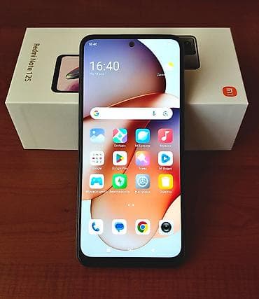 a6 ekran: Redmi Note 12S, 256 GB, rəng - Qara — 1