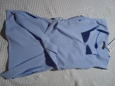 женская шифоновая блуза: Повседневное платье, Мини, S — 2