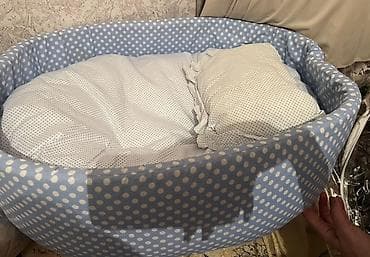 yatax mebeli: Oğlan və qız üçün, Yumru, Beşik, Dəst ilə, Matras ilə, Yellənmə mexanizmsiz — 3