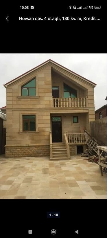 həyət evi satılır: Hövsan qəs. 5 otaqlı, 260 kv. m, Kredit yoxdur, Təmirsiz — 1