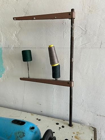 notebook ehtiyat hisseleri: Sənaye tikiş maşını – stolüstü komplekt - Gövdə: ağır metal, mavi — 10