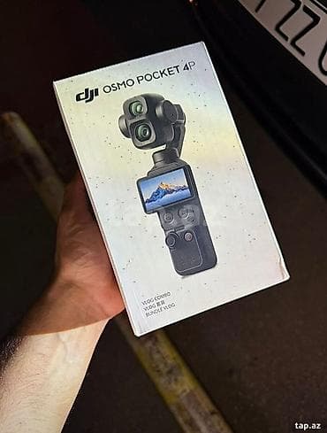 DJI Osmo Pocket 4 p– Vlog Combo Kompakt, cib ölçülü stabilizatorlu — 1