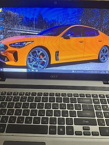 Acer noutbuk – 15.6” ekranlı, tam ölçülü klaviatura (rus/ingilis