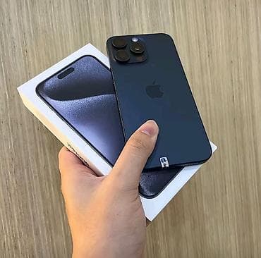 13 pro max en ucuz: IPhone 15 Pro, 512 GB, Blue Titanium, Face ID — 1