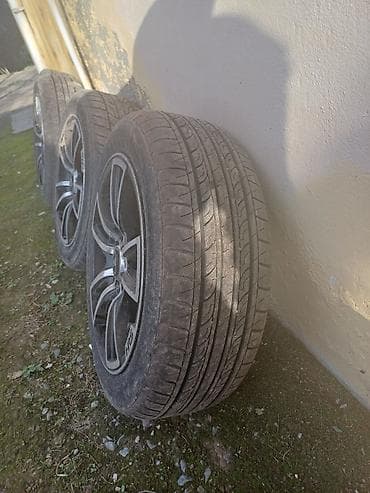 opel vectra oluxanasi: 4 ədəd yüngül lehimli disk və şin komplekti - Disklər: 15 düym — 5