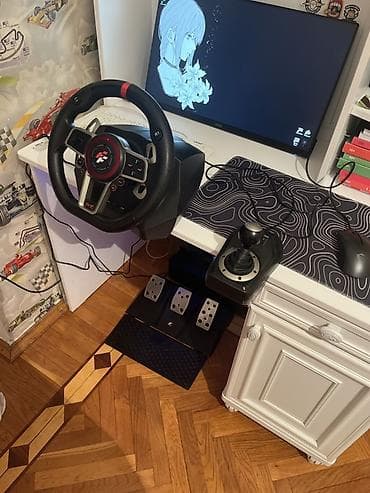 Satılır: Oyun sükan seti Flashfire Suzuka 900r– F1 tərzli sükan, 3