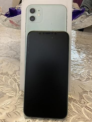 iphone pro qiymeti: IPhone 11, Yaşıl, Simsiz şarj — 2