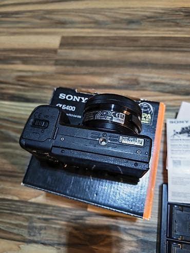 i̇sm: Sony Alpha a6400 mirrorless fotoaparat (ILCE-6400) – E-mount sistem — 3