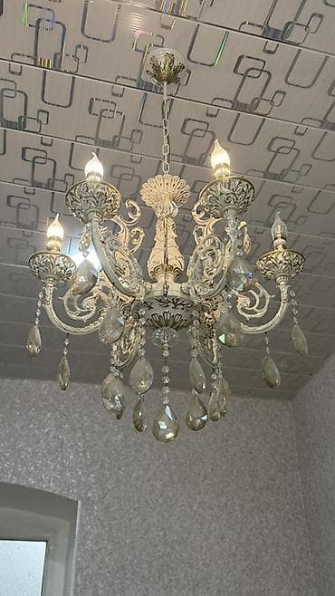 gull: Çılçıraq, 6 lampa, Metal — 1