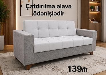 divan krislo: Künc divan, Yeni, Açılan, Bazalı, Parça, Rayonlara çatdırılma — 4