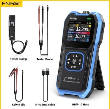 elektron tərəzi təmiri: FNIRSI HRM-10 FNIRSI HRM-10 Batareyanın daxili müqavimətini yoxlayan — 1