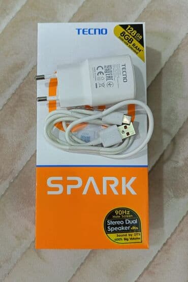 телефон fly iq4404 spark: Tecno Spark Go, 128 ГБ, цвет - Синий — 5