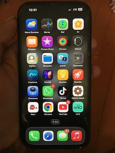 iphone x11: IPhone 15, 128 GB, Qara, Simsiz şarj — 2