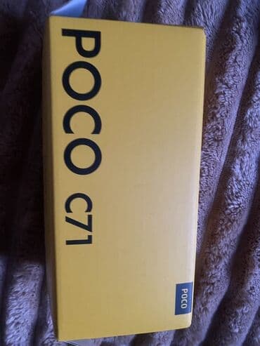 xiomi civi 1: Poco C71, 64 GB, rəng - Mavi, Sensor — 1