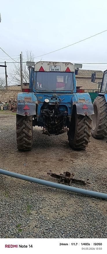 Belarus MTZ-82.1 təkərli traktor - 4x4 (ön dartı) aqreqatlı - — 4