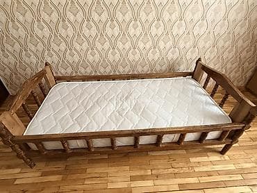 Təknəfərlik çarpayı, Bazasız, Matras ilə, Siyirməsiz