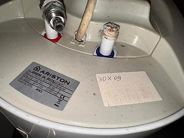 elekt: Ariston 80 l, İşlənmiş, Kredit yoxdur, Ünvandan götürmə — 2