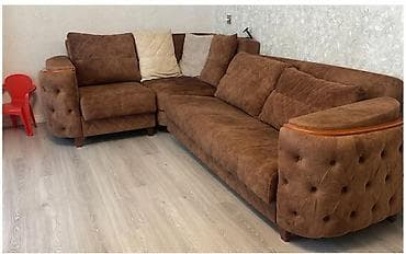 Künc divan, Açılmayan, Bazasız, Parça, Çatdırılma yoxdur