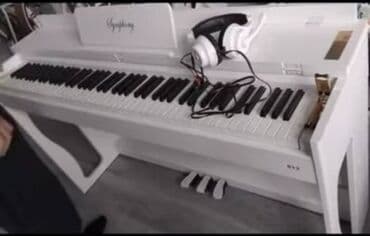 mp 3mp4: Təzədir 88 klavişli tam oktava Elektro Pianino. Qulaqcıq, oturacaq — 4